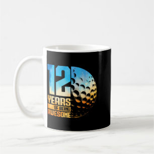 Caneca De Café Jogador de golfe menino de 12 anos de idade faz an