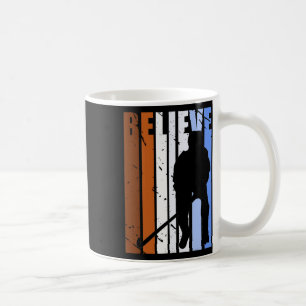 Caneca De Café Jogador de Hóquei de Campo Retro Masculino Anivers