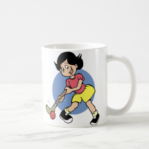 Caneca De Café Jogador de Hóquei em Campo
