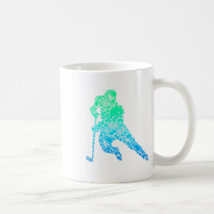 Caneca De Café Jogador de Hóquei Hóquei no Gelo Juventude Homens