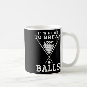 Caneca De Café Jogador De piscina E Soneca2
