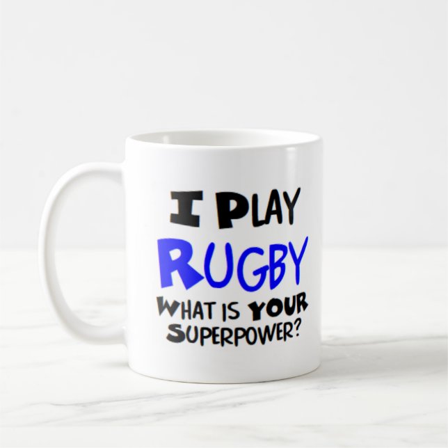Caneca De Café jogador de rugby (Esquerda)