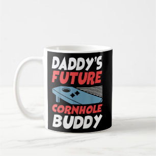 Caneca De Café Jogador de Saco Bean Carimbo Daddys Future Cornhol
