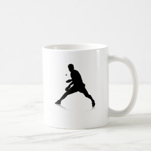 Caneca De Café Jogador de ténis de mesa