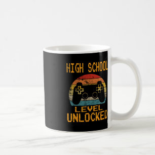 Caneca De Café Jogador de vídeo desbloqueado no nível do segundo