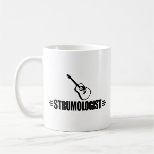 Caneca De Café Jogador De Violão Engraçado