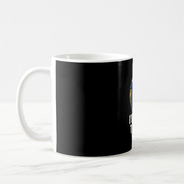 Caneca De Café Jogador de Volei | Eu Acertaria Isso (Esquerda)