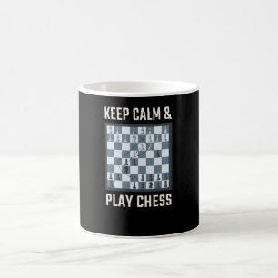 Caneca De Café Jogador de Xadrez do Conselho Chess