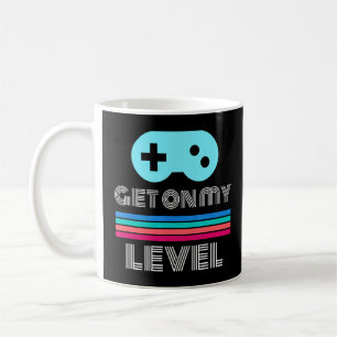 Caneca De Café Jogador Divertido Adquira meu Geek de nível de Ner