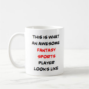 Caneca De Café jogador esportivo fantástico, incrível