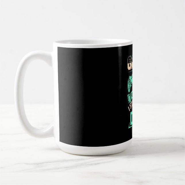 Caneca De Café Jogador Eu Paro Quando Termino (Esquerda)