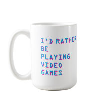 Jogador “Eu Preferiria Estar Jogando Video Games” 