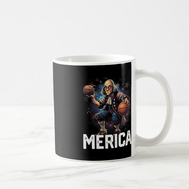 Caneca De Café Jogador Franklin Play Basball (Direita)