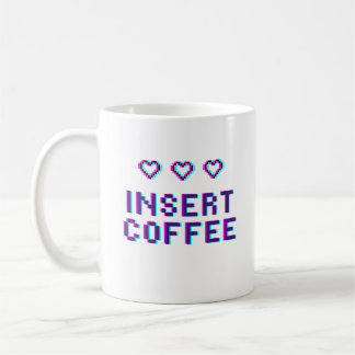 Caneca De Café Jogador 'Inserir Café' Mug