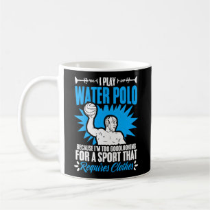 Caneca De Café Jogador Jogador de Polo Água Jogador de Esporte Wa