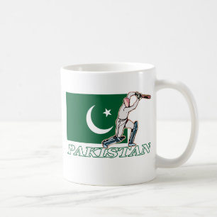 Caneca De Café Jogador paquistanês do grilo