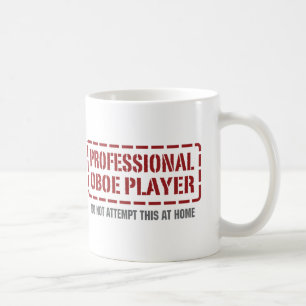 Caneca De Café Jogador profissional de Oboe