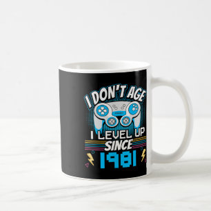 Caneca De Café Jogador que eu não envelheci, eu nivelo-me desde o