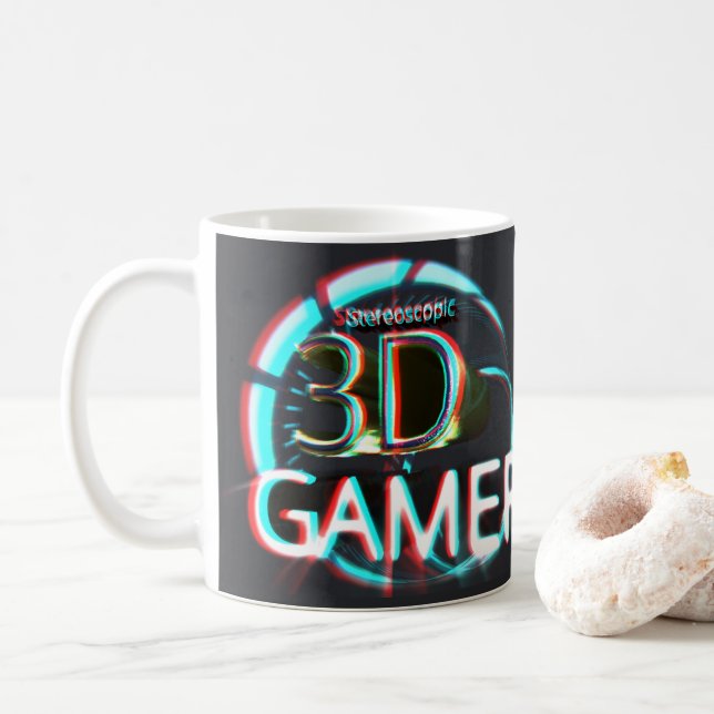 Caneca De Café Jogador S3D (Com Donut)
