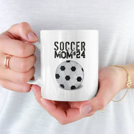 Caneca De Café Jogador Simples e Bonito do Futebol de Esportes Mo