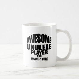 Caneca De Café Jogador Ukulele Incrível