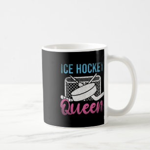 Caneca De Café Jogadora de Hóquei no Gelo Princesas Garotas Mulhe