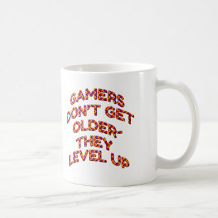 Caneca De Café Jogadores não envelhecem, eles aumentam a taça