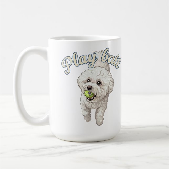 Caneca De Café Jogar Bola (Esquerda)