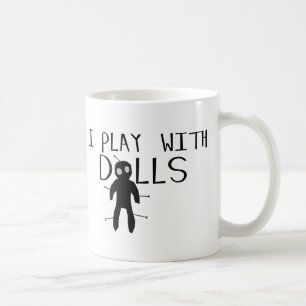 Caneca De Café Jogo com bonecas