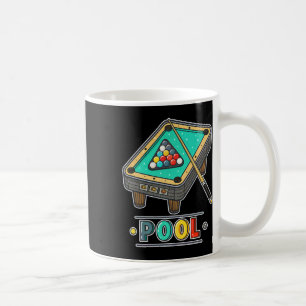 Caneca De Café Jogo de Bilhares da Mesa de Diversão
