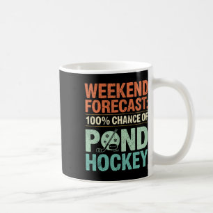 Caneca De Café Jogo de Hockey no Lago Shinny