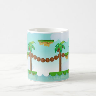 Caneca De Café Jogo de plataforma retrô ou clássico