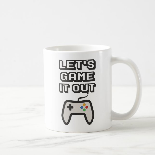 Caneca De Café jogo de vamos (Direita)