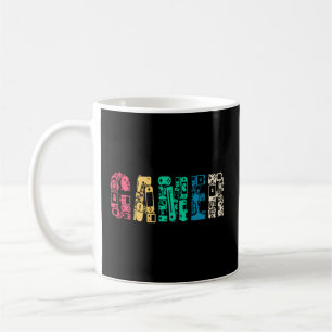 Caneca De Café Jogo de vídeo Calligram para jogos