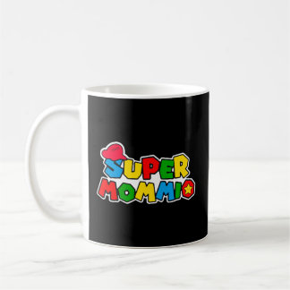 Caneca De Café Jogo de Vídeo Mãe da Mamãe Super-Mommio