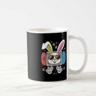 Caneca De Café Jogo de Vídeo Ovos Coelhinhos Figurino Páscoa Dia 