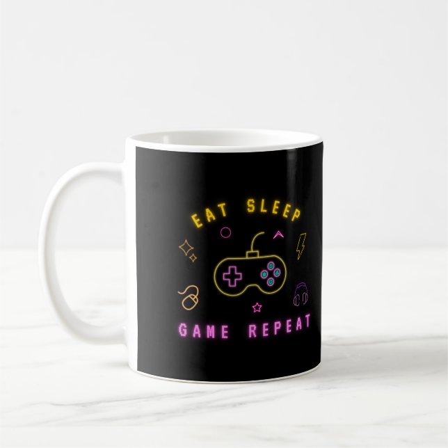 Caneca De Café jogo divertido para as crianças - design engraçada (Esquerda)