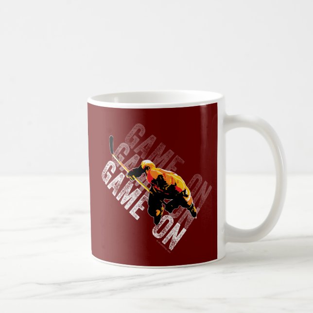 Caneca De Café Jogo em (hóquei) (Direita)