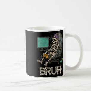 Caneca De Café Jogo Engraçado Skeleton Jovens Jovens Jovens Jogos