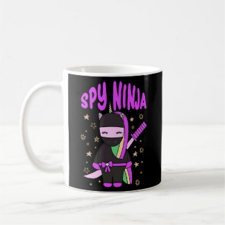 Caneca De Café Jogo Ninjas de Espiões Unicorn Ninja