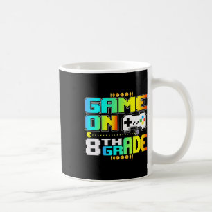 Caneca De Café Jogo No Jogo Da 8ª Série Jogando Vídeo Jogador De 