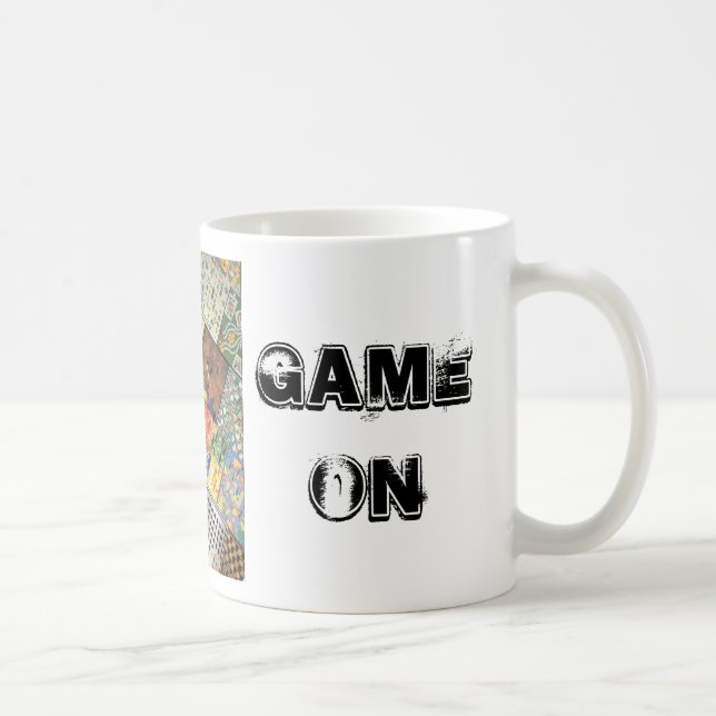 Caneca De Café Jogo sobre!  Jogos de mesa (Direita)