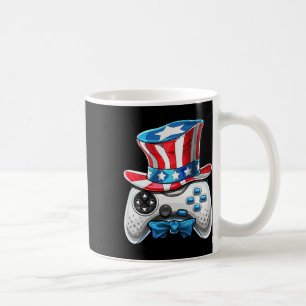 Caneca De Café Jogo Vídeo American Flag Tio Sam Gamer B