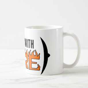 Caneca De Café Jogos com fogo
