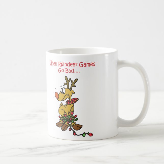 Caneca De Café jogos da rena (Direita)
