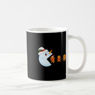 Caneca De Café Jogos de Natal Engraçado Jogo de Vídeo Snowman Com