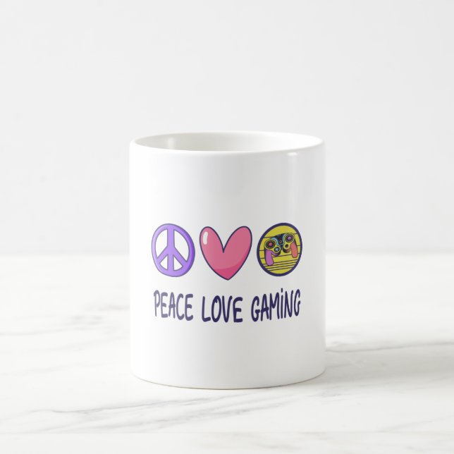 Caneca De Café Jogos de Paz e Amor (Centro)