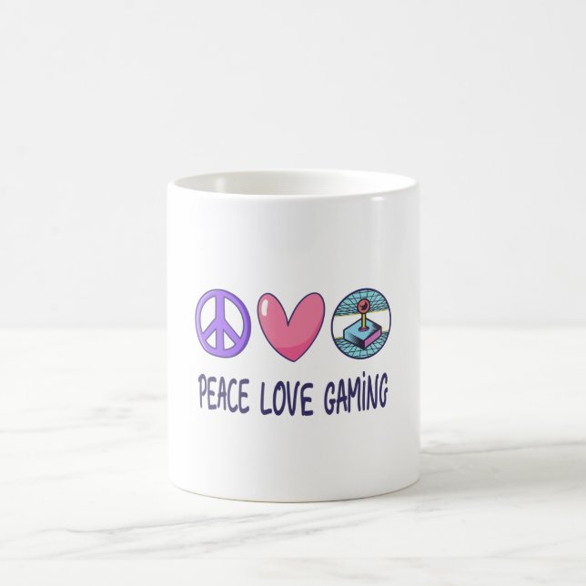 Caneca De Café Jogos de Paz e Amor (Centro)
