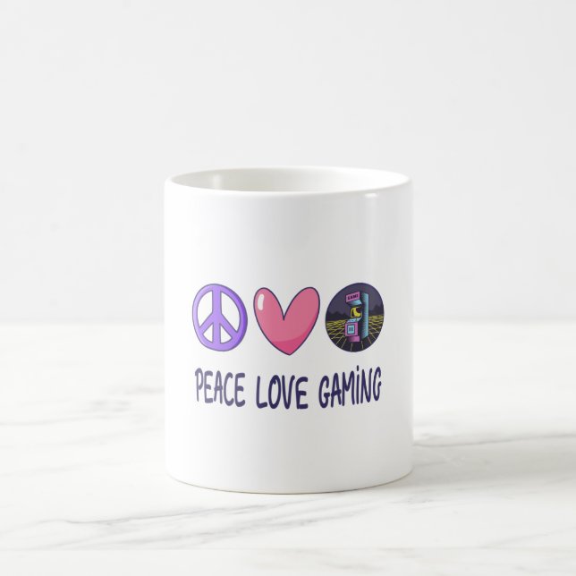 Caneca De Café Jogos de Paz e Amor (Centro)