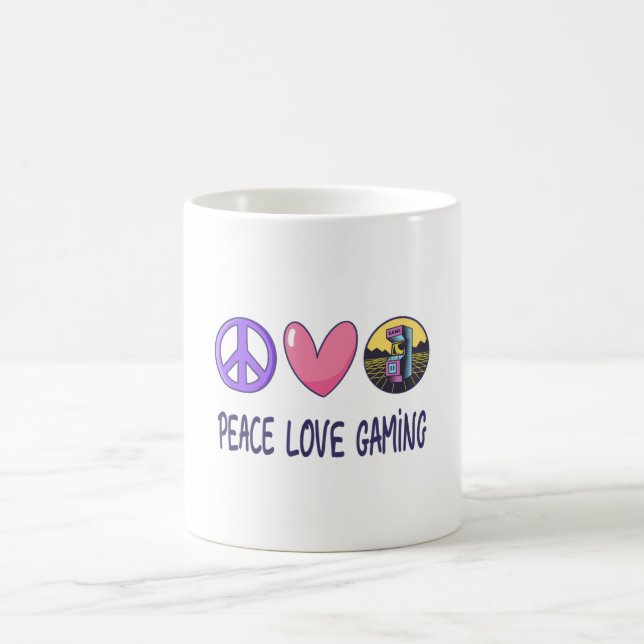 Caneca De Café Jogos de Paz e Amor (Centro)